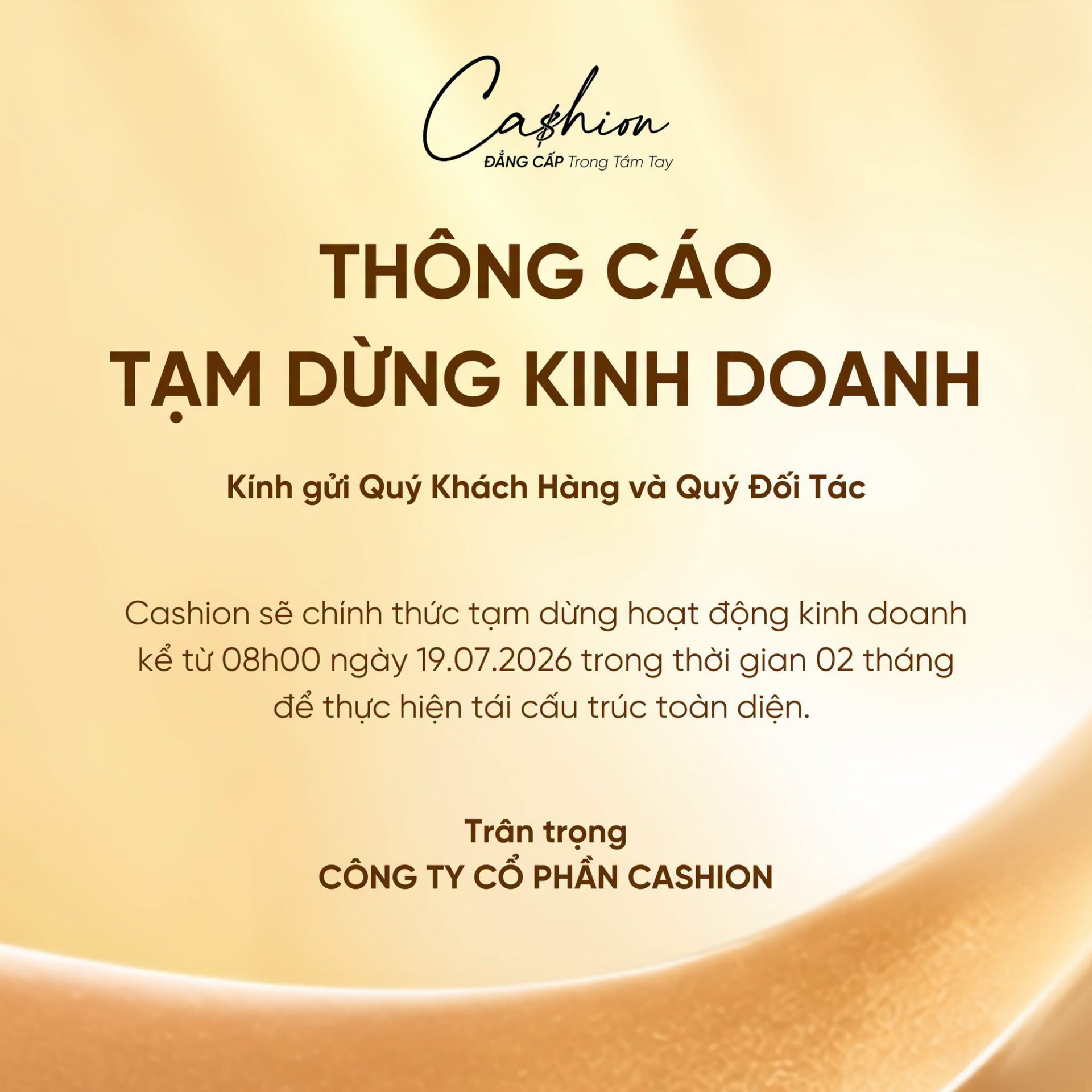 Hình ảnh đính kèm thông báo của Cashion