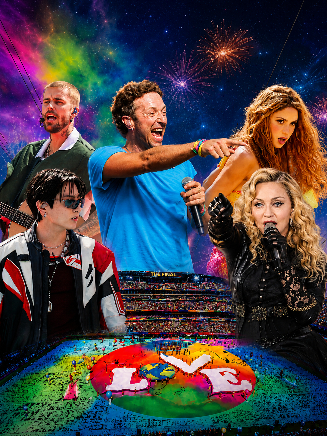 Với việc quy tụ Justin Bieber, Madonna, Shakira và BTS - FIFA World Cup đã có cho mình bom tấn truyền thông ngay trong lần đầu đăng cai halftime show