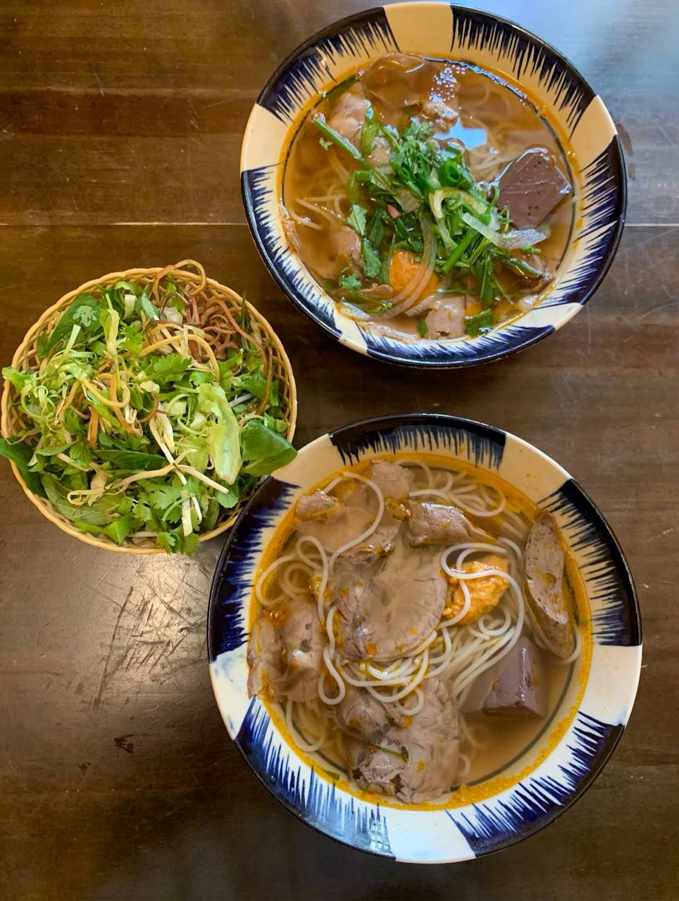Một bán bún bò Huế có giá từ 65.000 đồng
