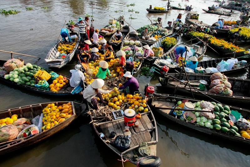 Cảnh tượng không thể tin nổi ở phà Mỹ Tho ngay lúc này