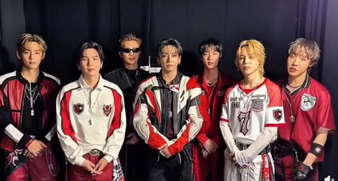 Tạo hình của BTS gây sốt