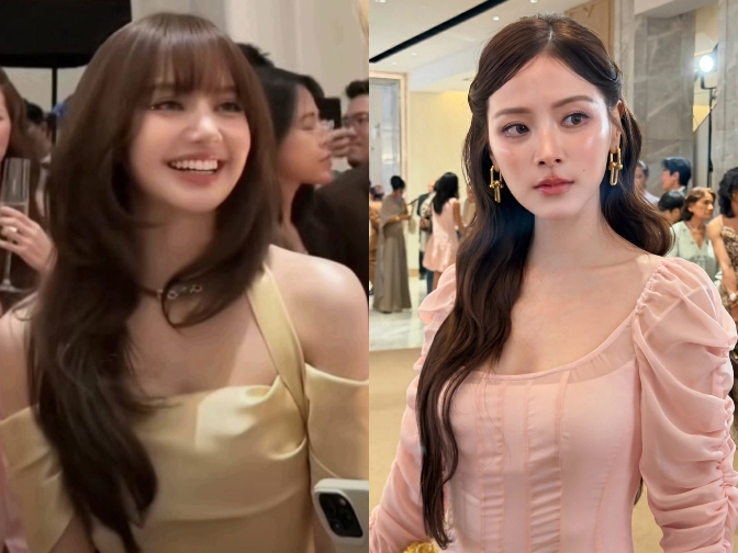 Việc Lisa - Baifern không có nổi 1 bức hình chụp chung trong hôn lễ Yaya - Nadech đã khiến cho cả mạng xã hội phải ồn. Ảnh: X