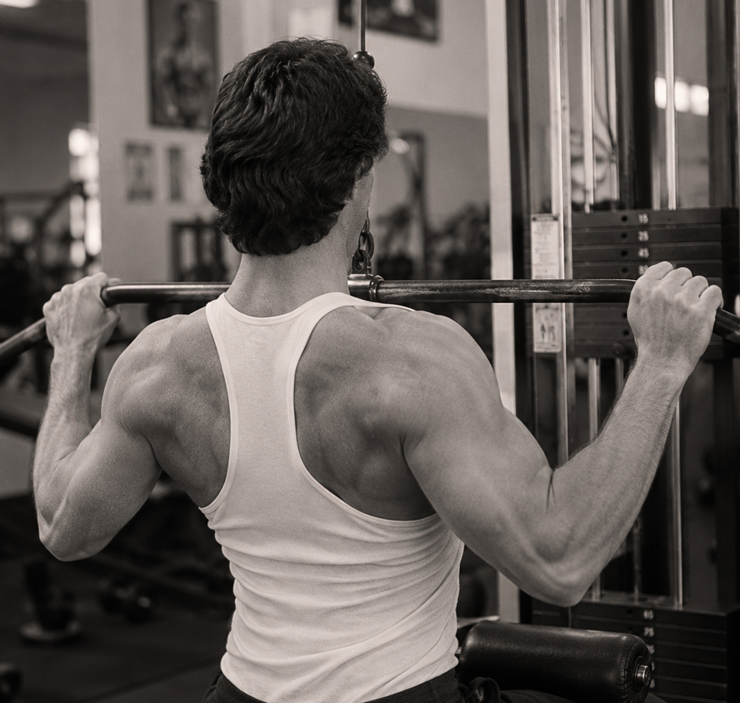 Calvin Klein từ thời trẻ đã nổi tiếng là người mê gym, tranh thủ tập luyện ngay khi có thể (Ảnh minh họa)