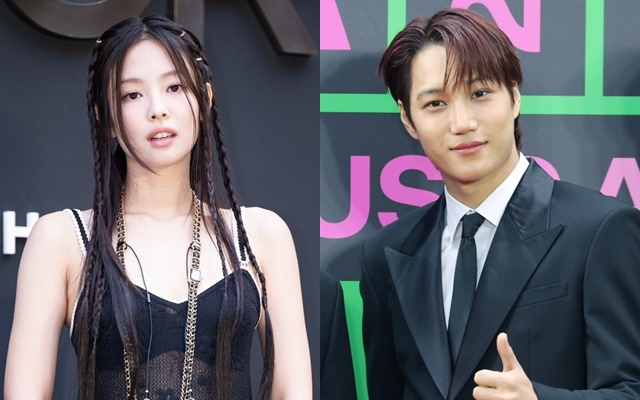 Kai - V đồng loạt bị réo gọi sau khi Jennie tung loạt ảnh và clip nhá hàng cho MV mới. Ảnh: X