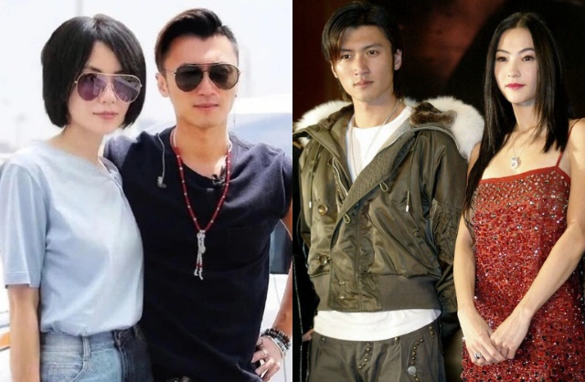 Dưới sự vun vén của Triệu Vy, Tạ Đình Phong đã chọn hàn gắn với Vương Phi, thay vì tái hợp với Trương Bá Chi. Ảnh: Sina.