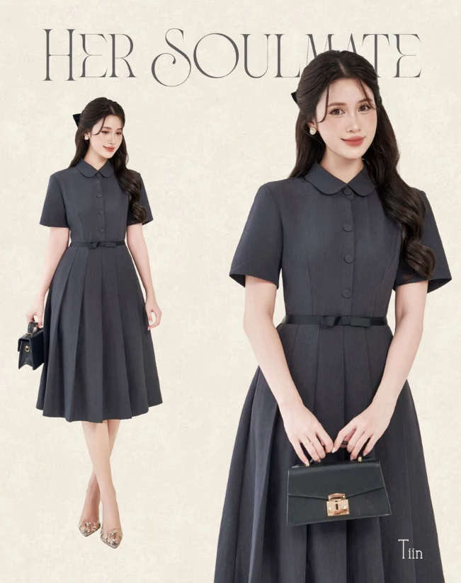 7 mẫu váy local brand cho chị em công sở cao dưới 1m60