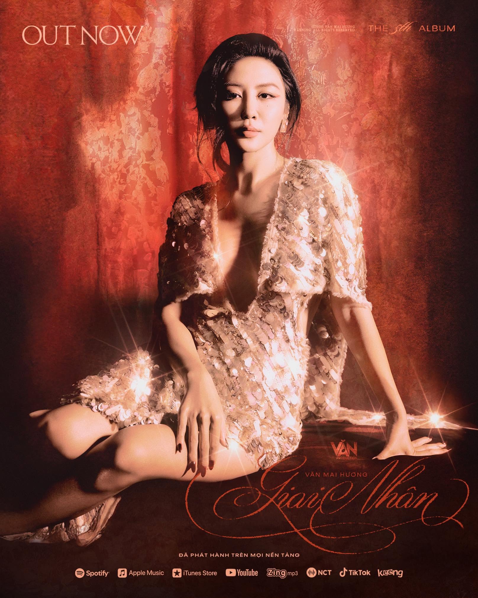 Đến năm 2025, Văn Mai Hương tiếp tục phát hành album Giai Nhân