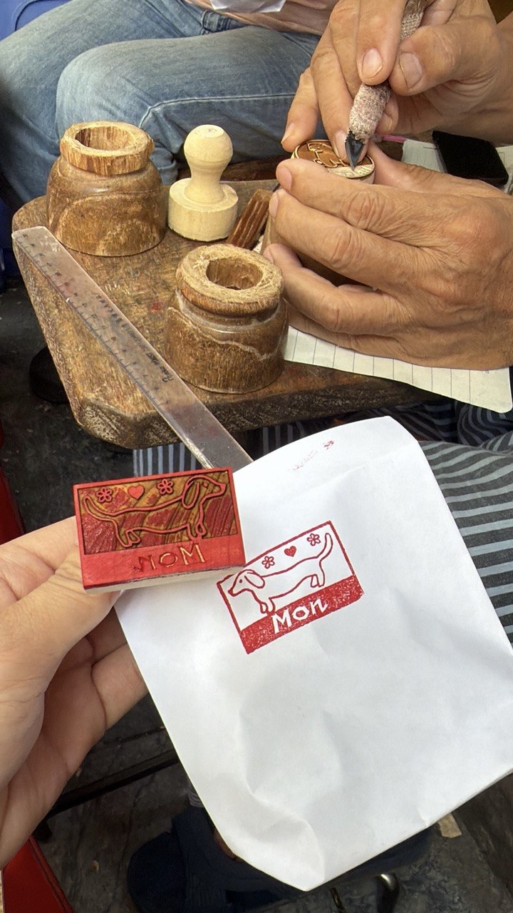 Chỉ sau 15 phút, con dấu của tôi đã hoàn thành