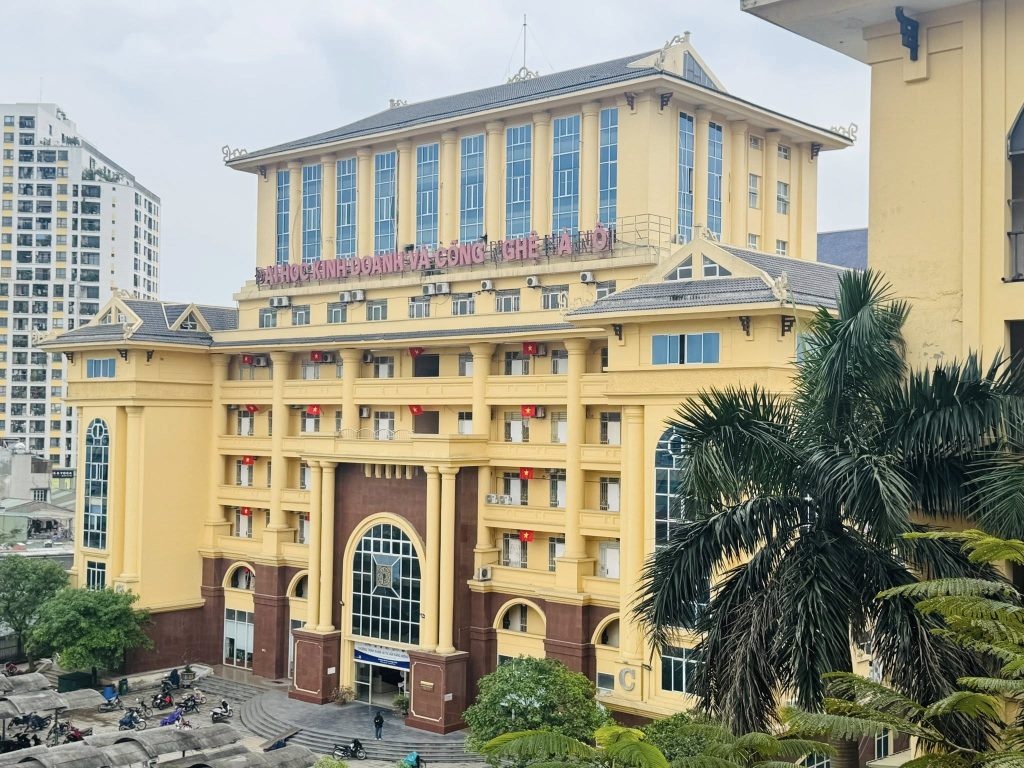 Trường Đại học Kinh doanh và Công nghệ Hà Nội (Ảnh: HUBT)