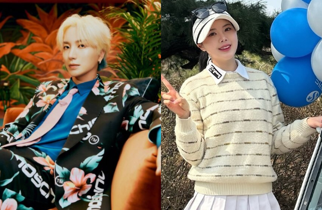 Mối quan hệ của Leeteuk (trưởng nhóm Super Junior) và nữ golf thủ Jang So Hee đang gây chú ý. Ảnh: X. 