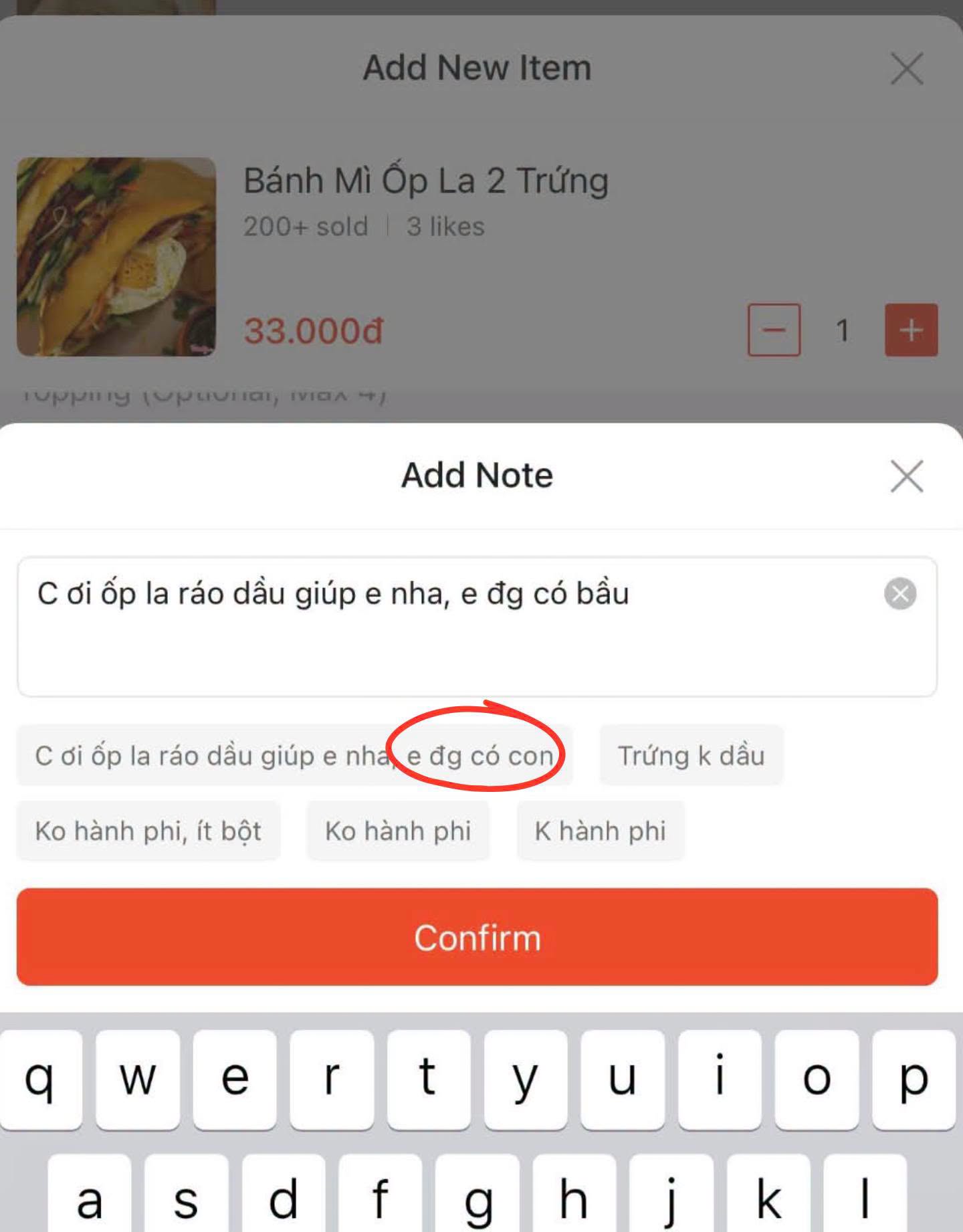 Ở phần lịch sử ghi chú trước đó, anh chàng còn từng để lại dòng: 