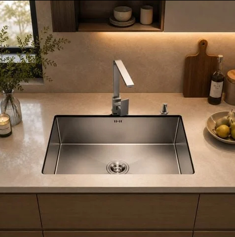 Vì sao ngày càng nhiều gia đình không còn dùng chậu rửa bát đôi? 2 thiết kế đang dần trở thành xu hướng mới