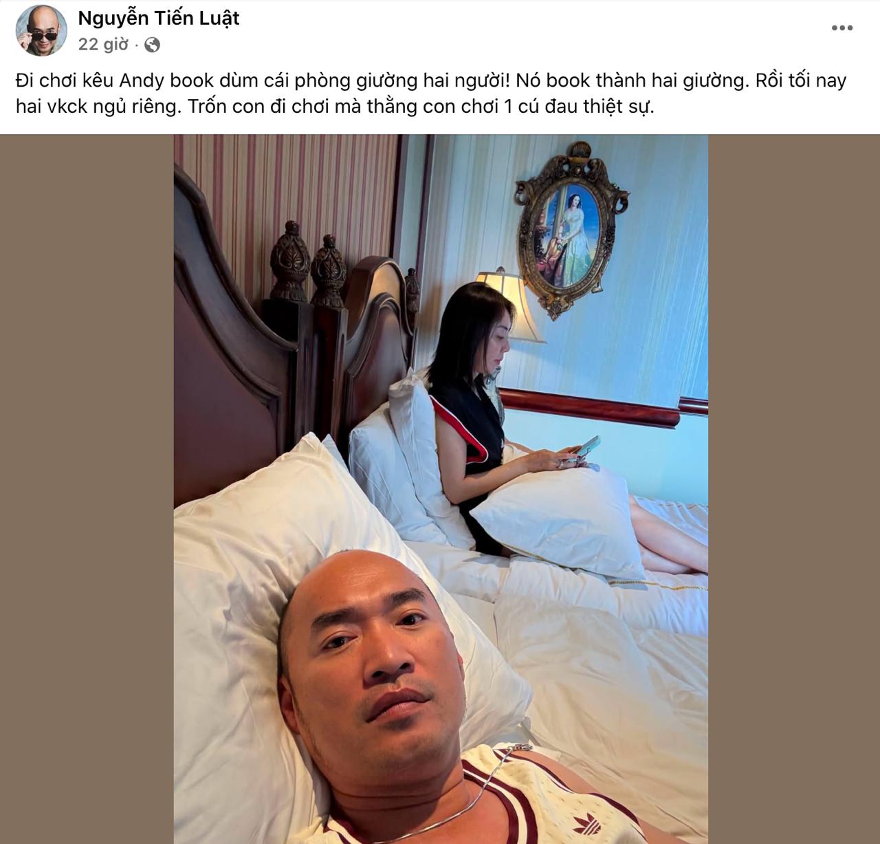 Tiến Luật và Thu Trang 