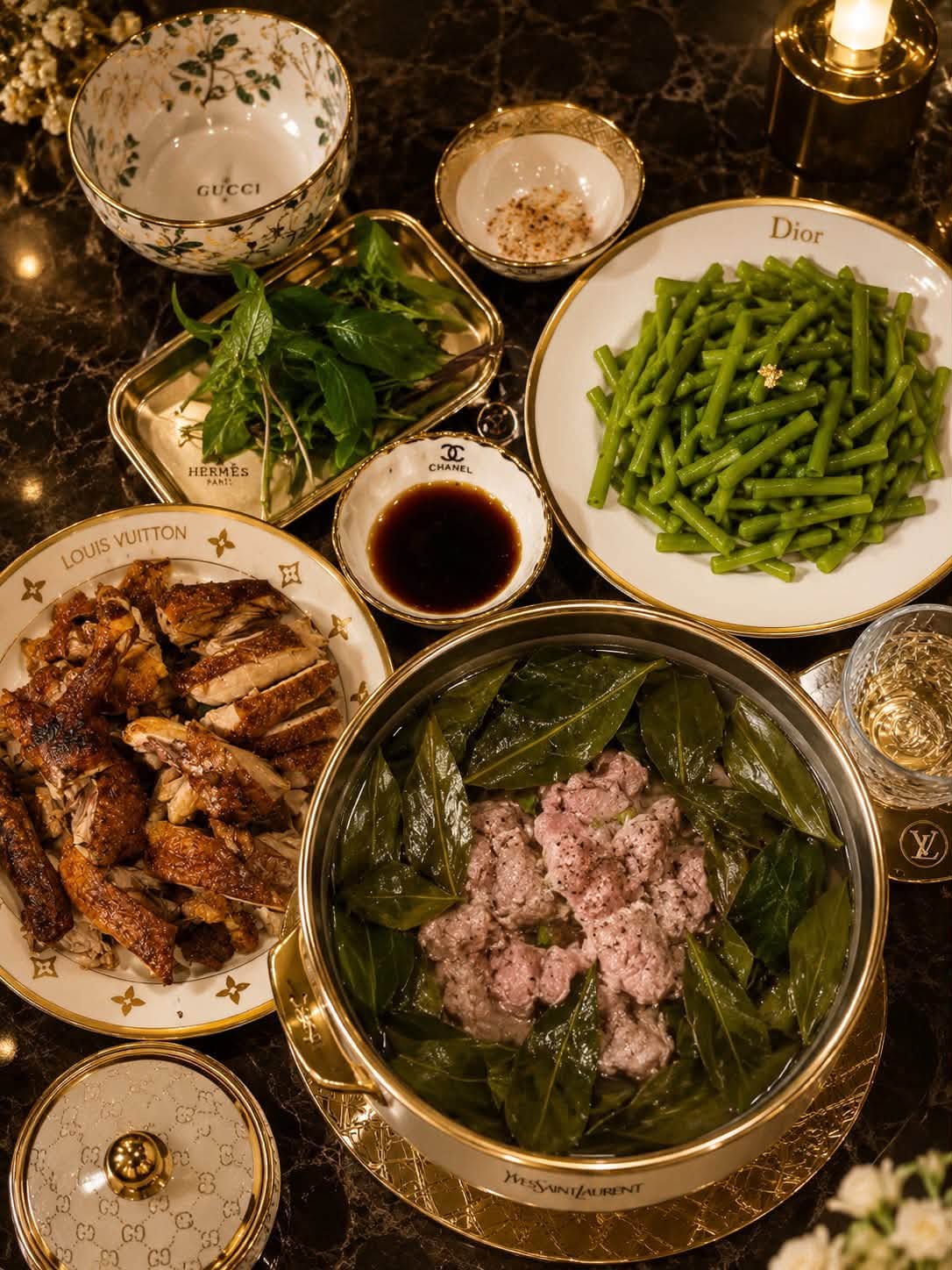 Quán vịt vợ Cục trưởng Xuân Bắc mua liên tục cháy hàng, mâm cơm “đáp trả” sau đó càng gây chú ý