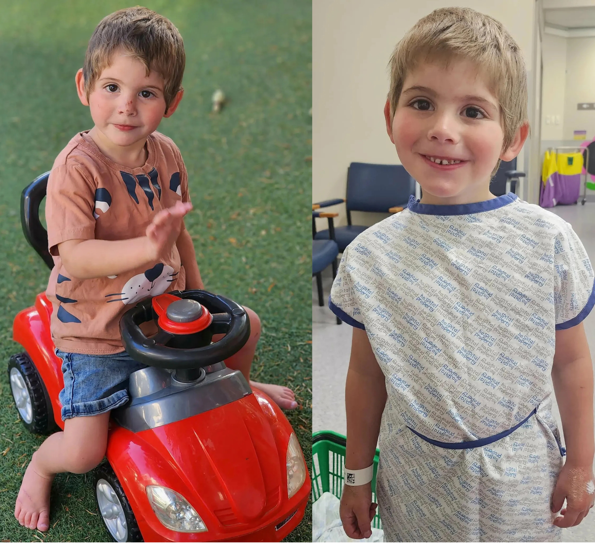 Archie vẫn luôn mạnh mẽ, hồn nhiên đối mặt với bệnh tật dù còn quá nhỏ