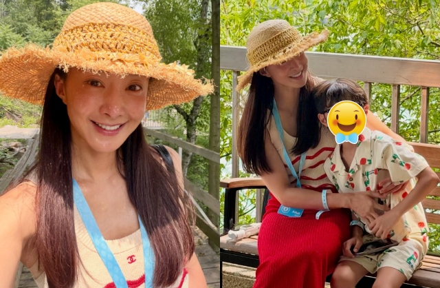 Lee Si Young đưa các con sang Canada sống và du lịch 1 tháng. Ảnh: Instagram.