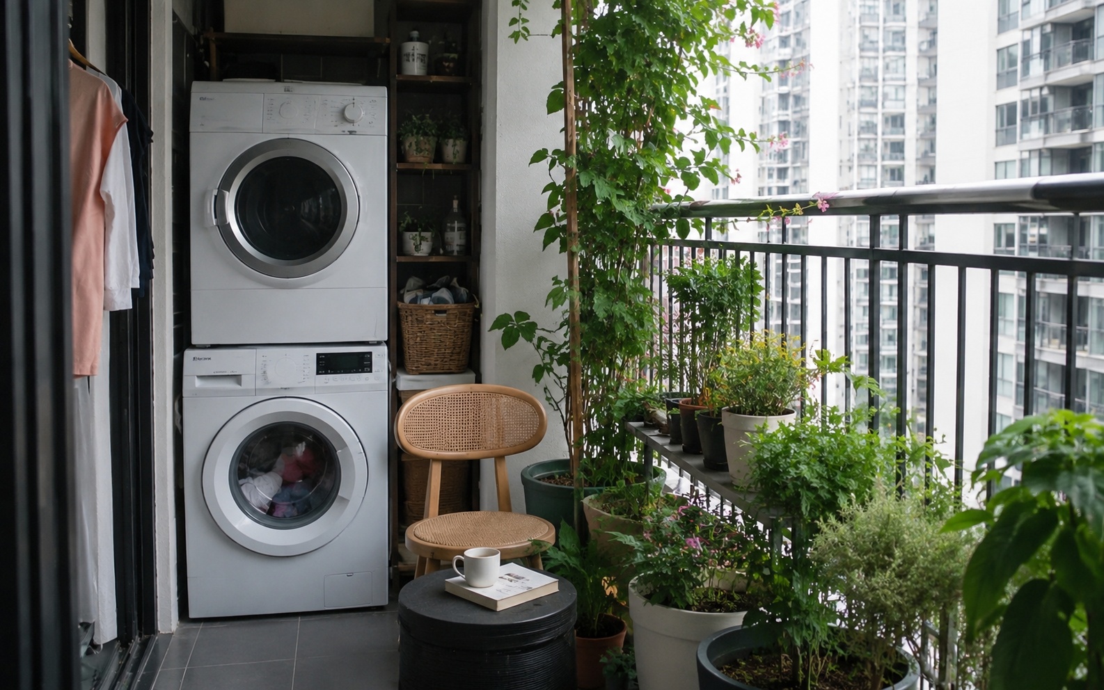 Vì sao ngày càng nhiều gia đình không còn phụ thuộc vào giàn phơi? 1 thiết bị giải phóng cả ban công đang trở thành xu hướng mới
