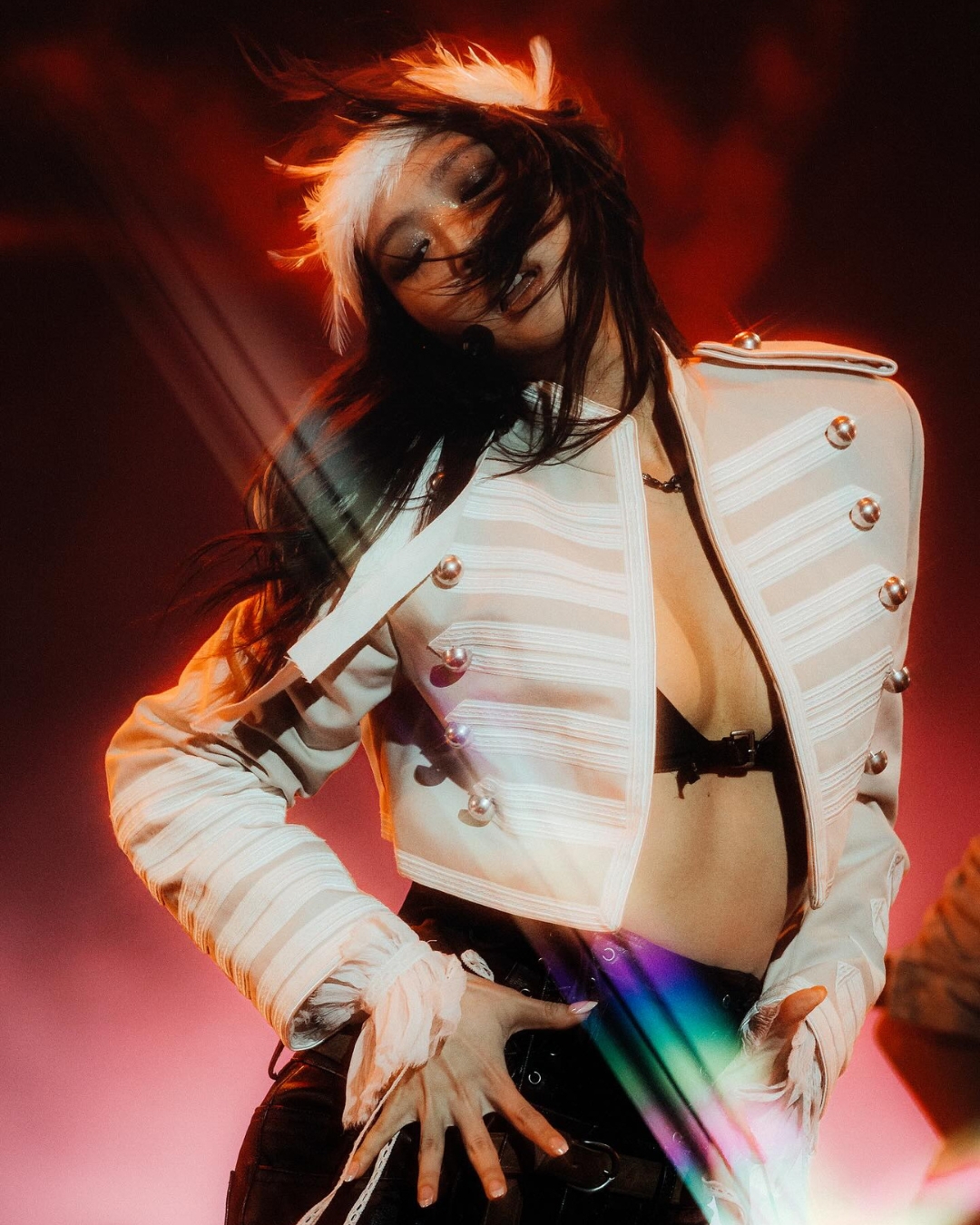 Jennie trở về Hàn sau khi hoàn thành Lollapalooza Chicago đầu tháng 8