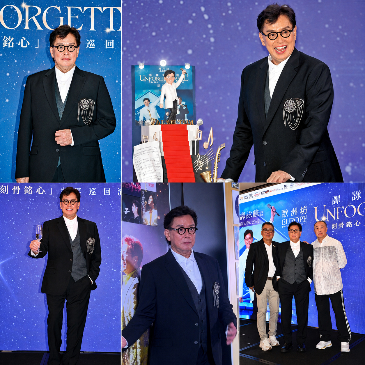 Alan Tam (Đàm Vịnh Lân) phong độ ở tuổi 75