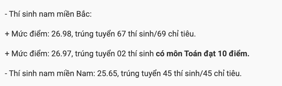 Điểm chuẩn đại học 2026 MỚI và NHANH nhất