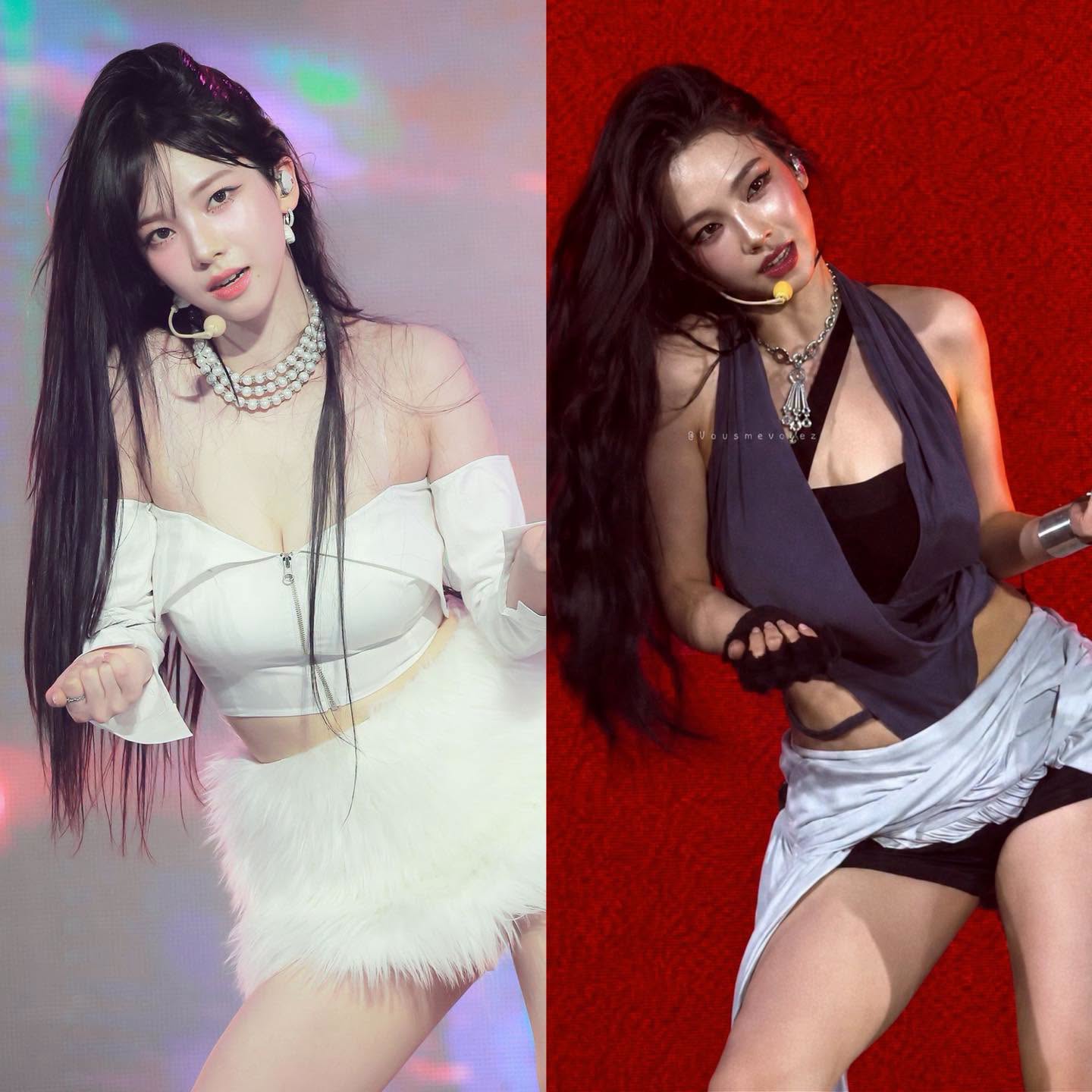 Bức ảnh so sánh Karina vào năm 2023 và 2026 đang viral trên mạng xã hội
