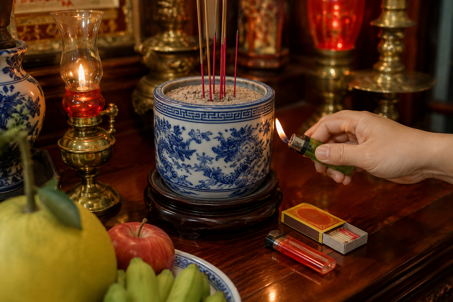 5 thứ không nên tùy tiện đặt cạnh bát hương