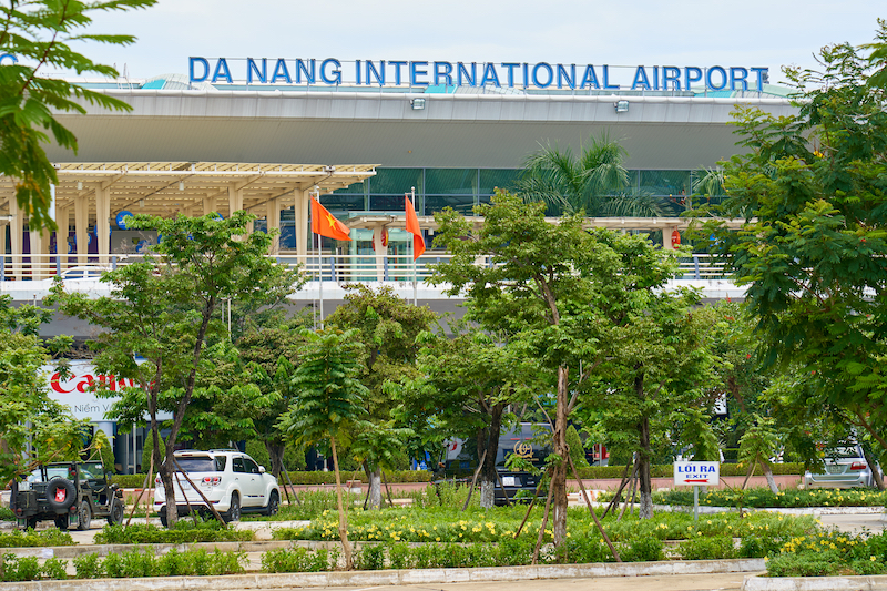Sân bay quốc tế Đà Nẵng. Ảnh sưu tầm