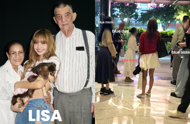 Ba mẹ Lisa đã gặp gỡ ba mẹ Blue Pongtiwat vào đầu tháng 8. Ảnh: X.