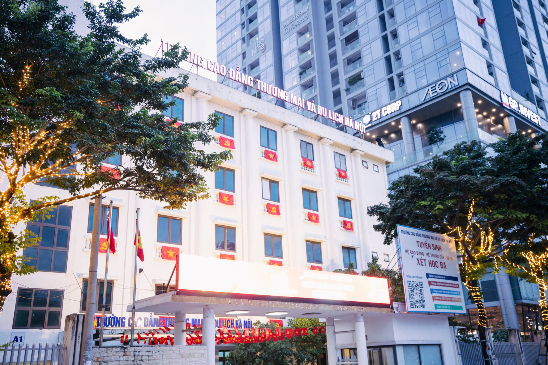 Trường Cao đẳng Thương mại và Du lịch Hà Nội (Ảnh: HCCT)