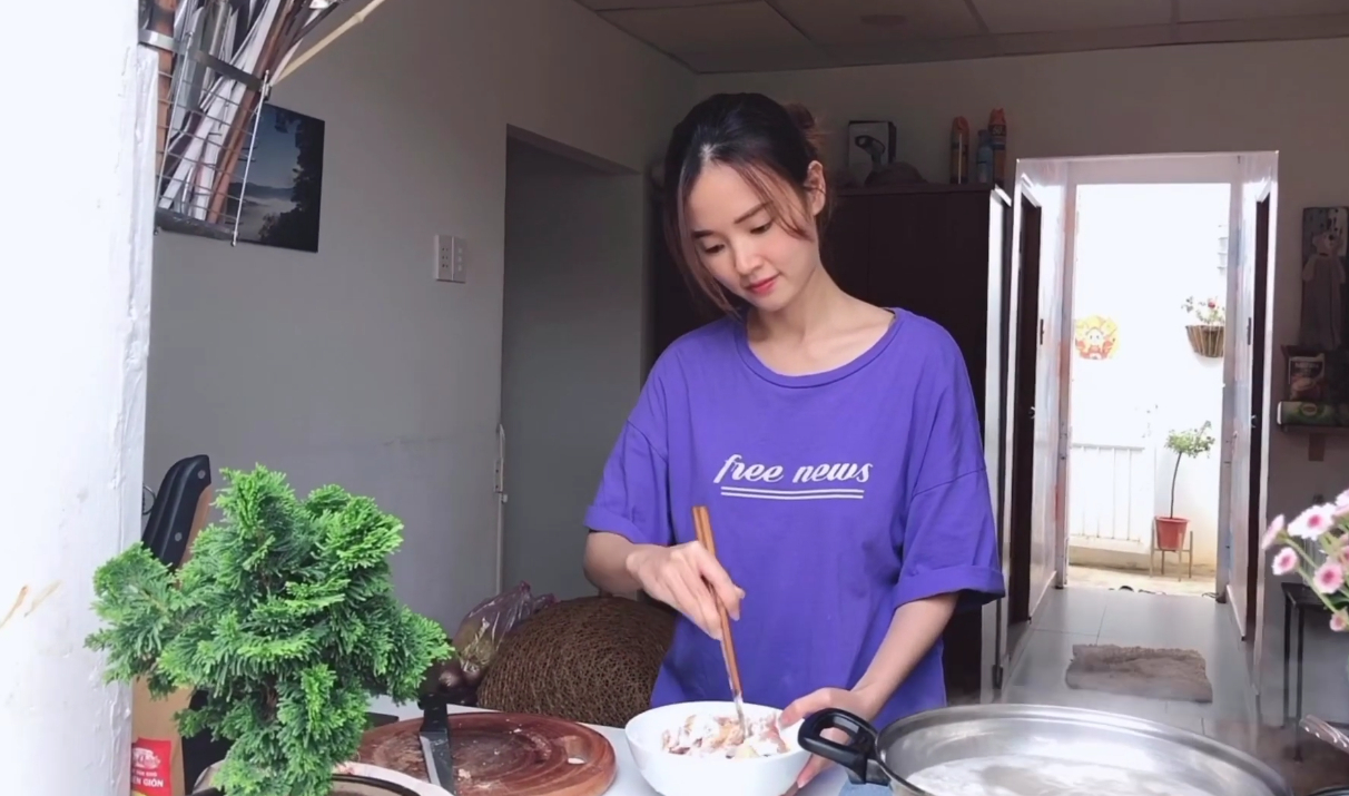 Khả năng nấu nướng của vợ thiếu gia Minh Đạt
