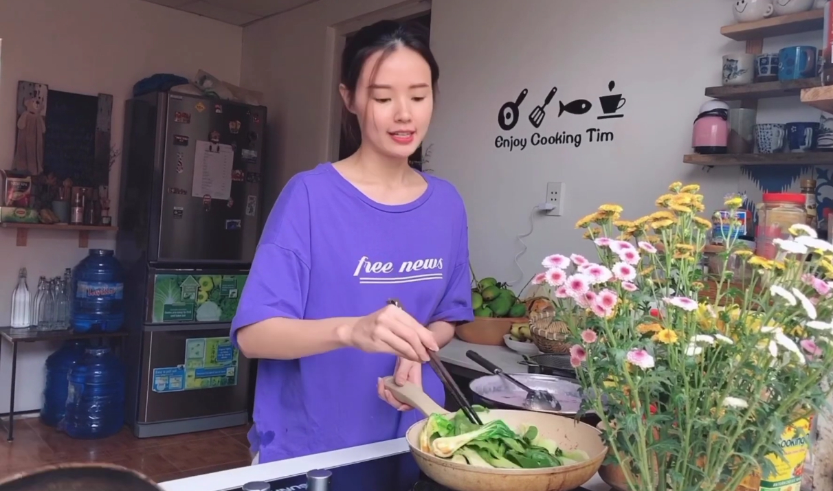 Khả năng nấu nướng của vợ thiếu gia Minh Đạt