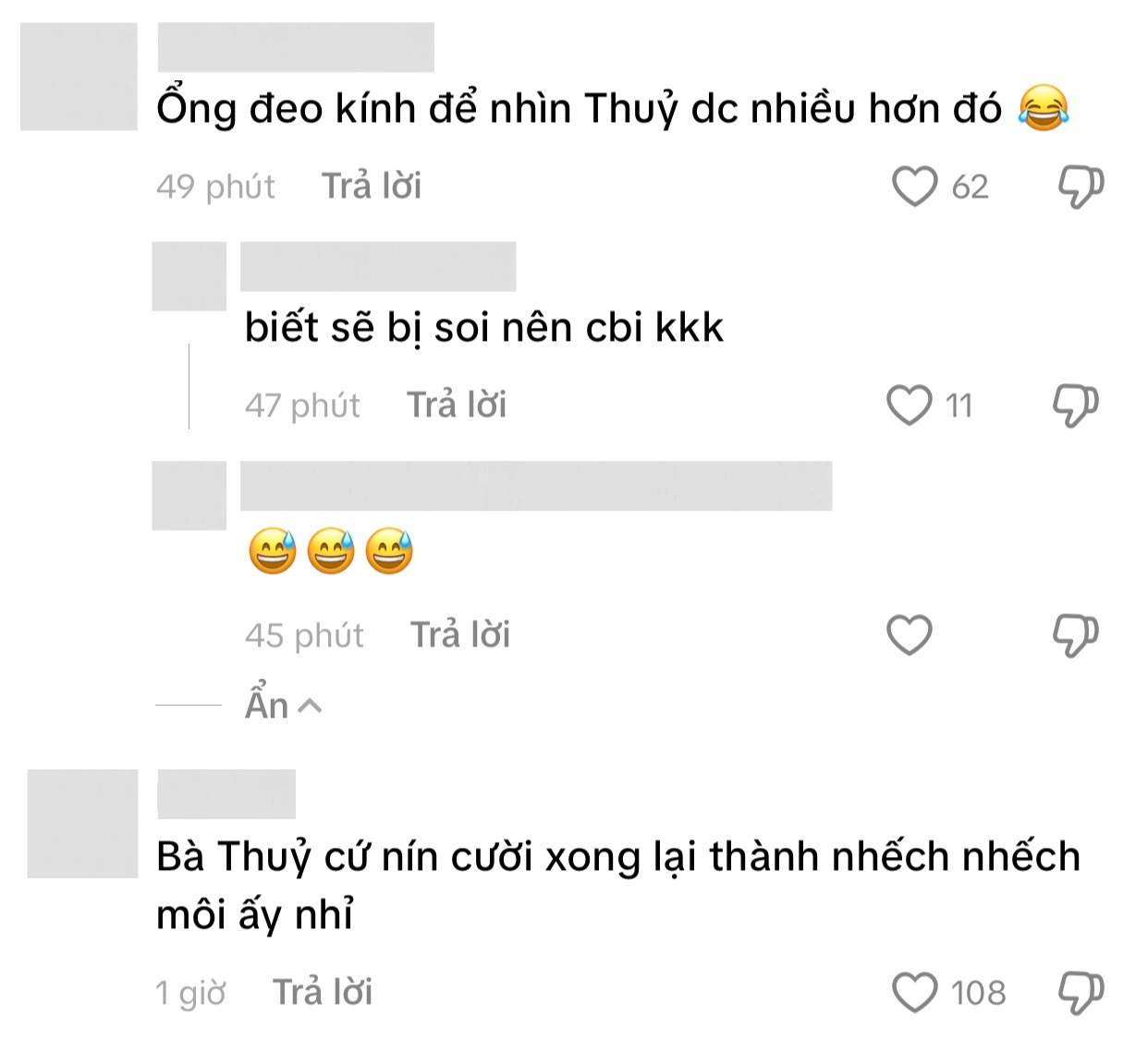 Nhiều cư dân mạng bàn tán về biểu cảm của Trịnh Thăng Bình ở show, và hài hước trêu ghẹo chi tiết nam ca sĩ dùng kính đen để 