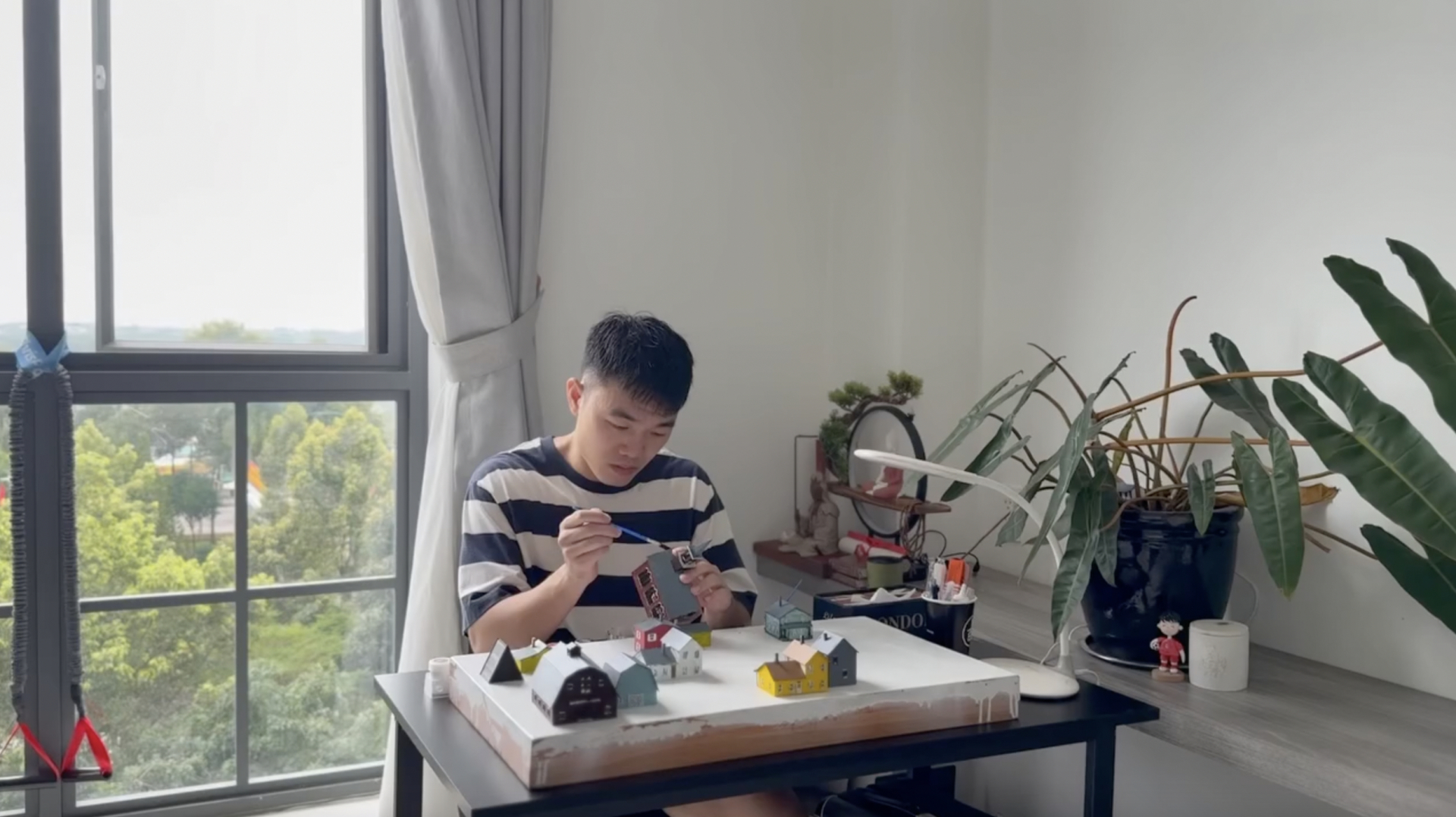 Căn nhà ở quê của Lương Xuân Trường
