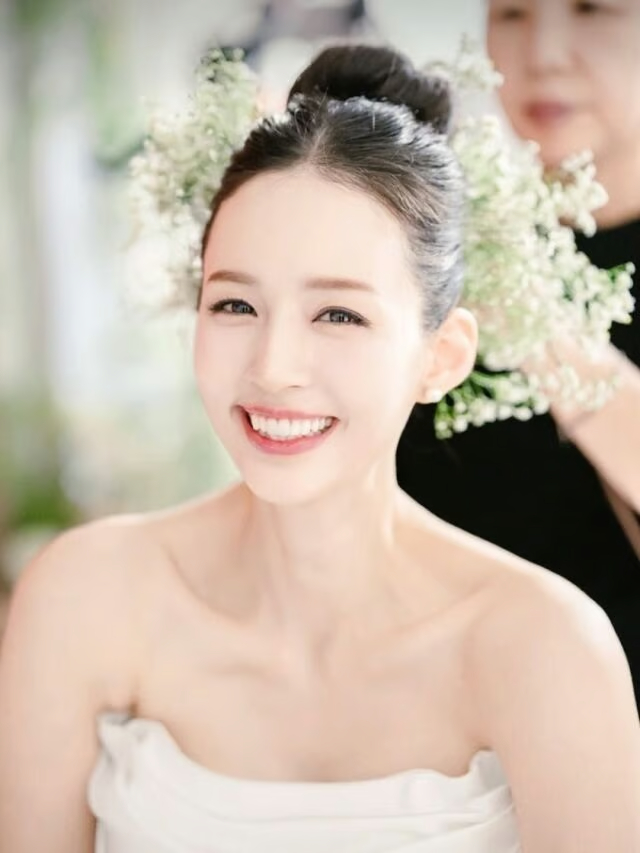 Vợ KCM vừa tung ảnh cưới trước thềm hôn lễ. Ngay lập tức, cô khiến mạng xã hội bùng nổ với visual đẹp chả kém Hoa hậu. Ảnh: IGNV