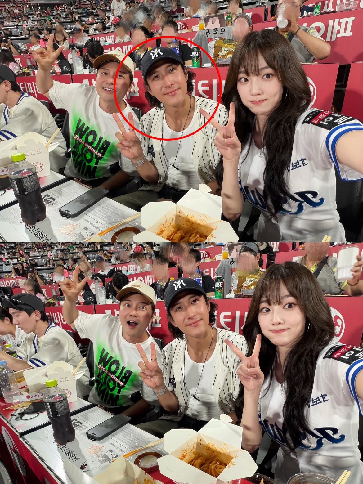 Khuôn mặt quá đỗi gầy gò khiến nụ cười của Hwang Jae Gyun ở thời điểm hiện tại trông gượng gạo, kém tươi tắn. Ảnh: X
