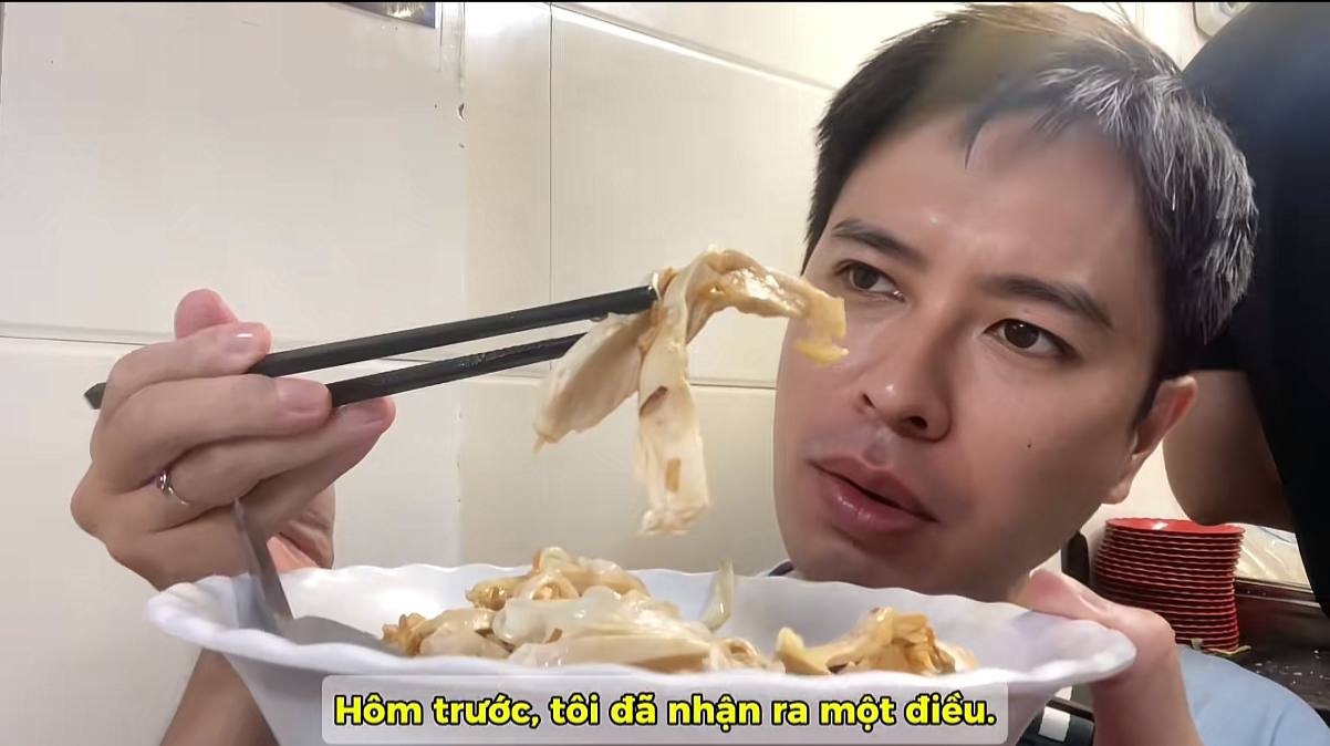 Video có tựa đề “Ông anh Nhật đã thực sự xúc động khi thưởng thức món Phở Gà Trộn” của Hitoshi đang thu hút sự chú ý. Nguồn: Hitoshi Mission