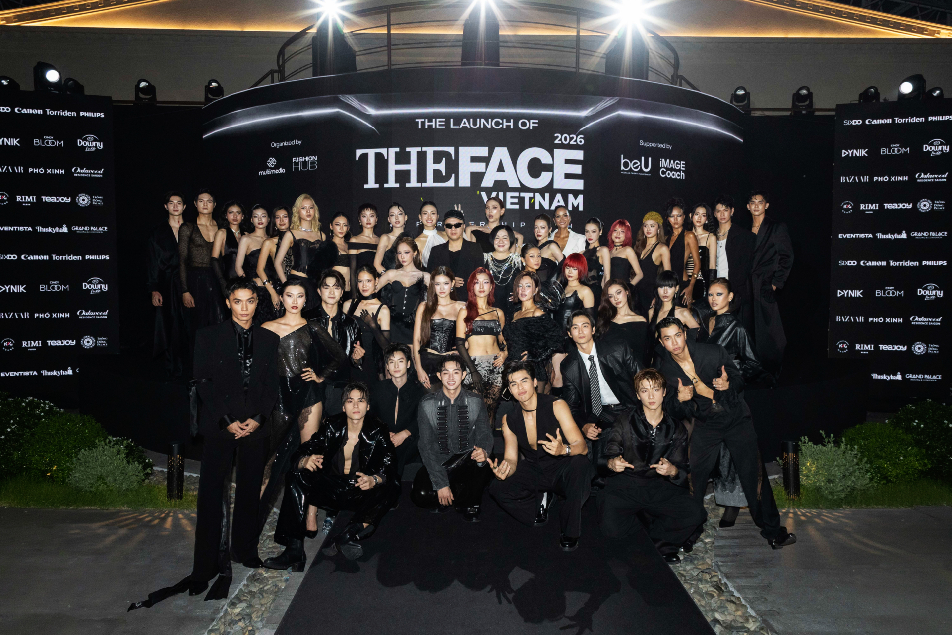 Top 37 thí sinh tại Họp báo The Face Vietnam 2026.