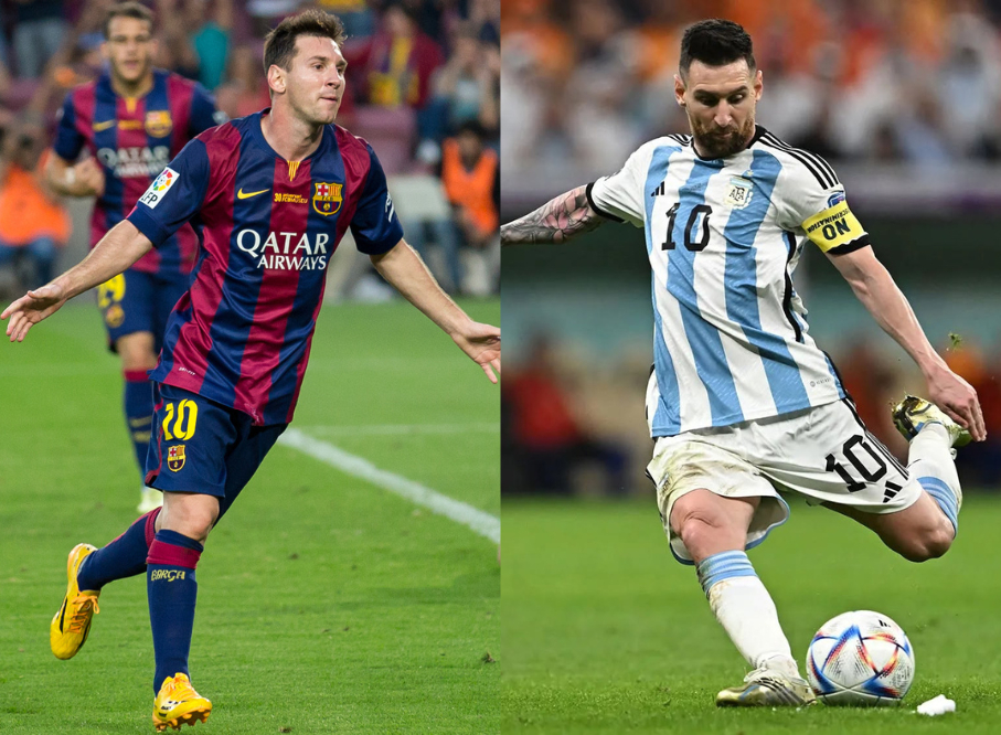 Vượt qua căn bệnh thủa niên thiếu, Lionel Messi ngày càng tỏa sáng trên sân cỏ, tạo ra kỳ tích cho lịch sử bóng đá thế giới (Ảnh: ABC News)