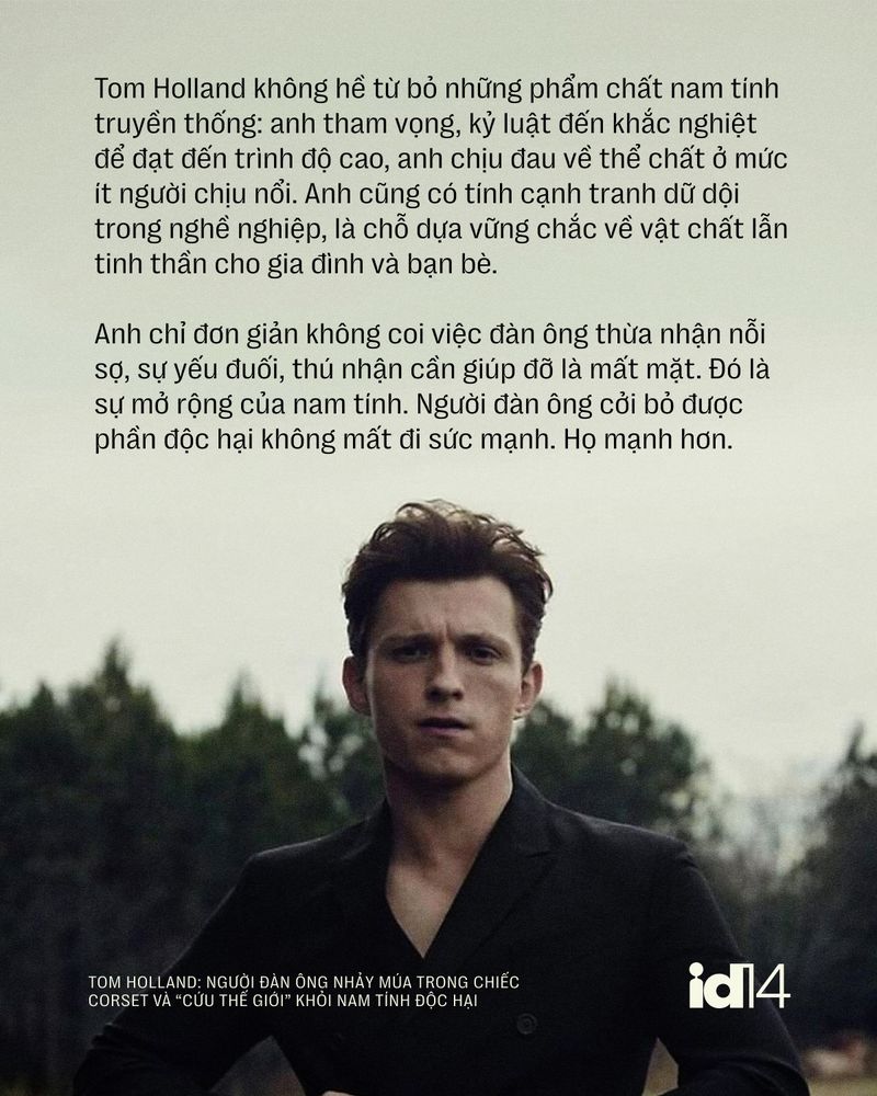 Tom Holland: Người đàn ông nhảy múa trong chiếc corset và “cứu thế giới” khỏi nam tính độc hại