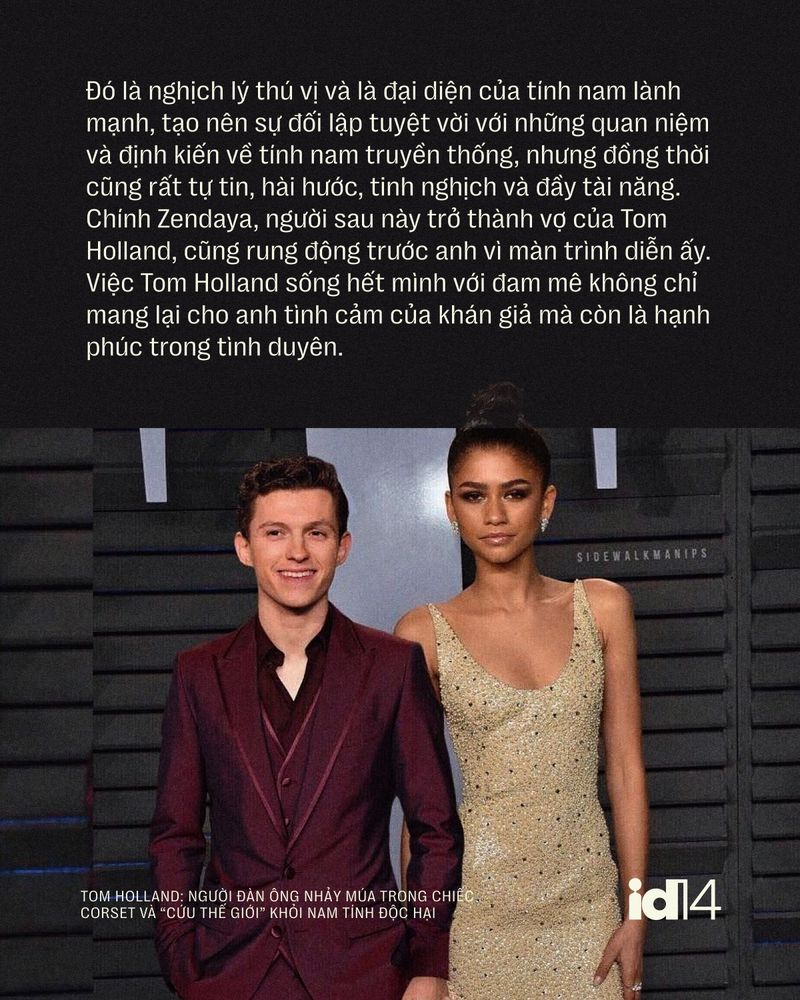 Tom Holland: Người đàn ông nhảy múa trong chiếc corset và “cứu thế giới” khỏi nam tính độc hại