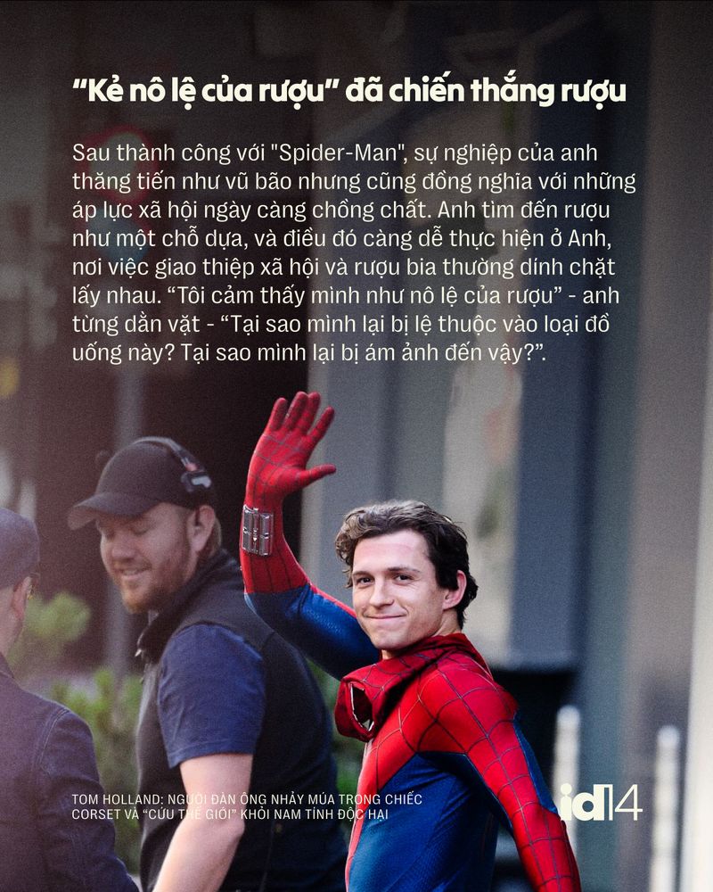 Tom Holland: Người đàn ông nhảy múa trong chiếc corset và “cứu thế giới” khỏi nam tính độc hại
