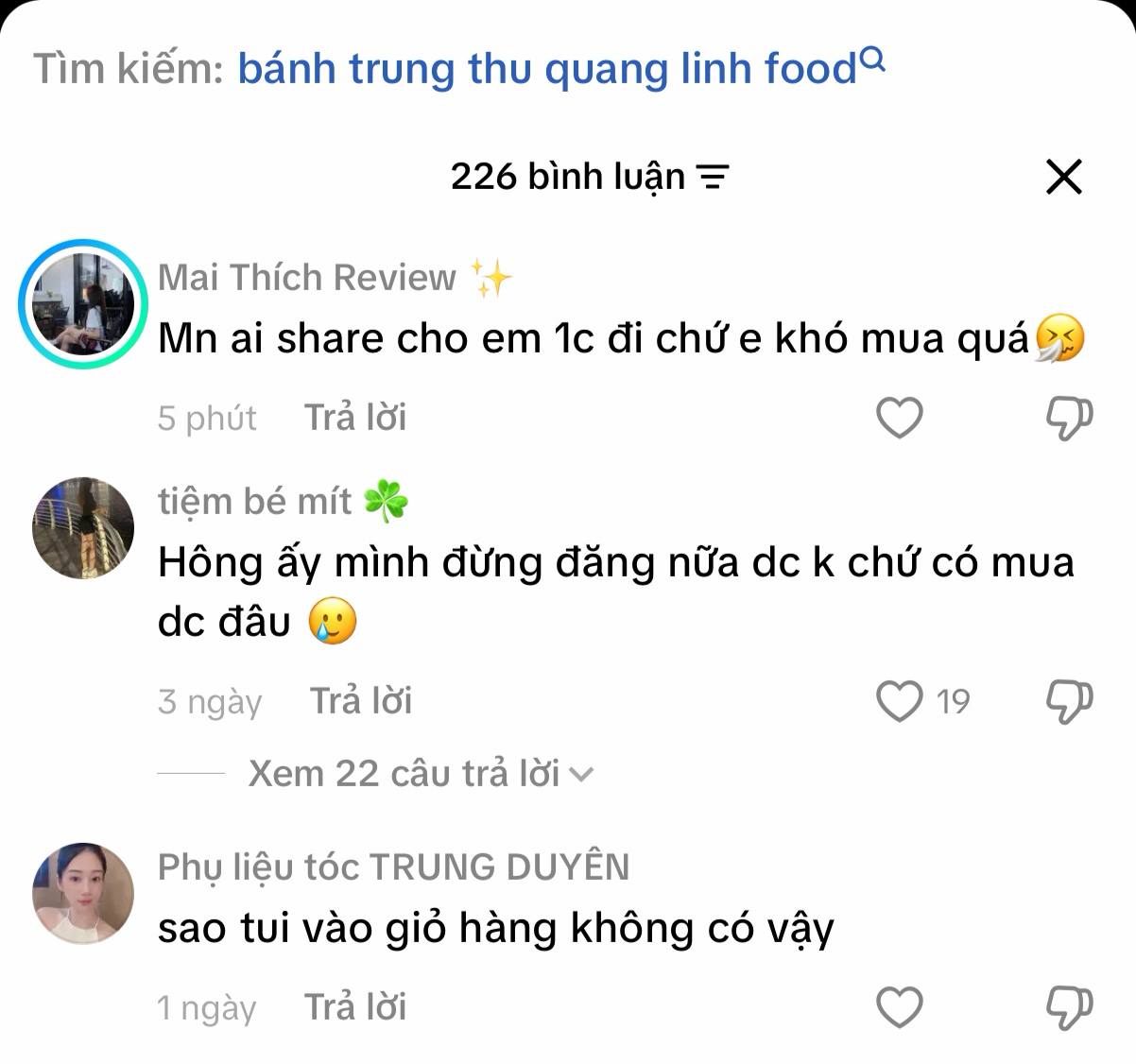Quang Linh Food phải ngừng nhận đơn 43 tiếng vì quá tải, bánh trung thu 158.000 đồng mở bán lại là hết veo