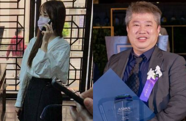 Sharon Trần lủi thủi ra tòa sau khi bị người tình đâm đơn kiện. Ảnh: Sina.