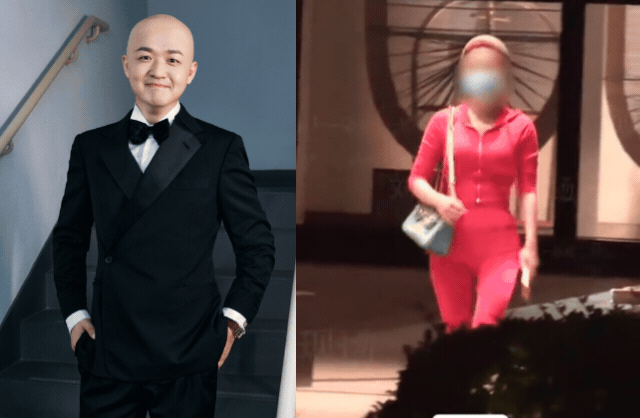 Nam diễn viên đưa cô gái đi ăn tối. Cả hai còn ở chung 1 phòng khách sạn trong 2 ngày liên tiếp. Ảnh: Weibo.