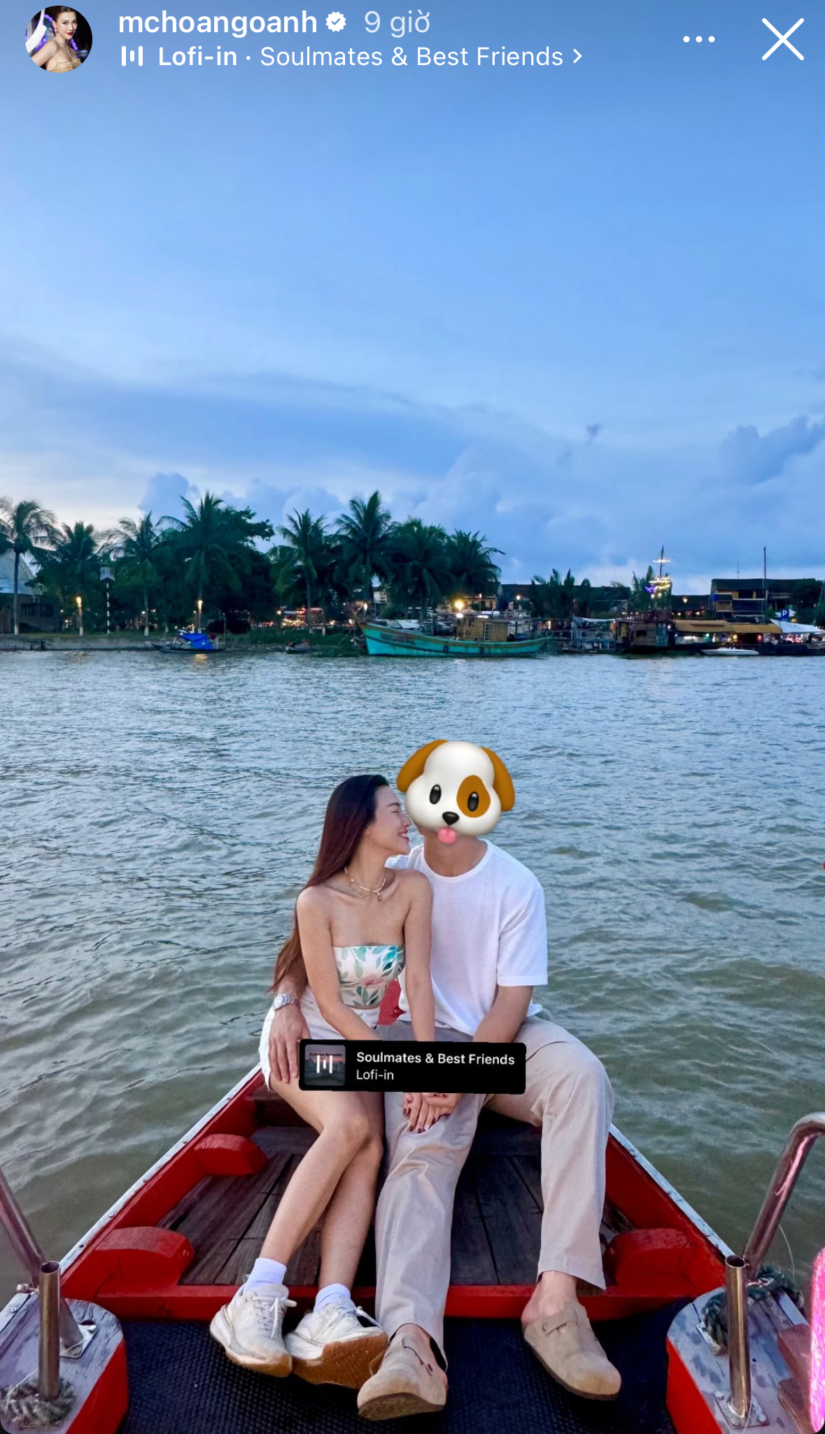 Hoàng Oanh từng chia sẻ có bạn trai mới, danh tính của anh chàng được netizen 