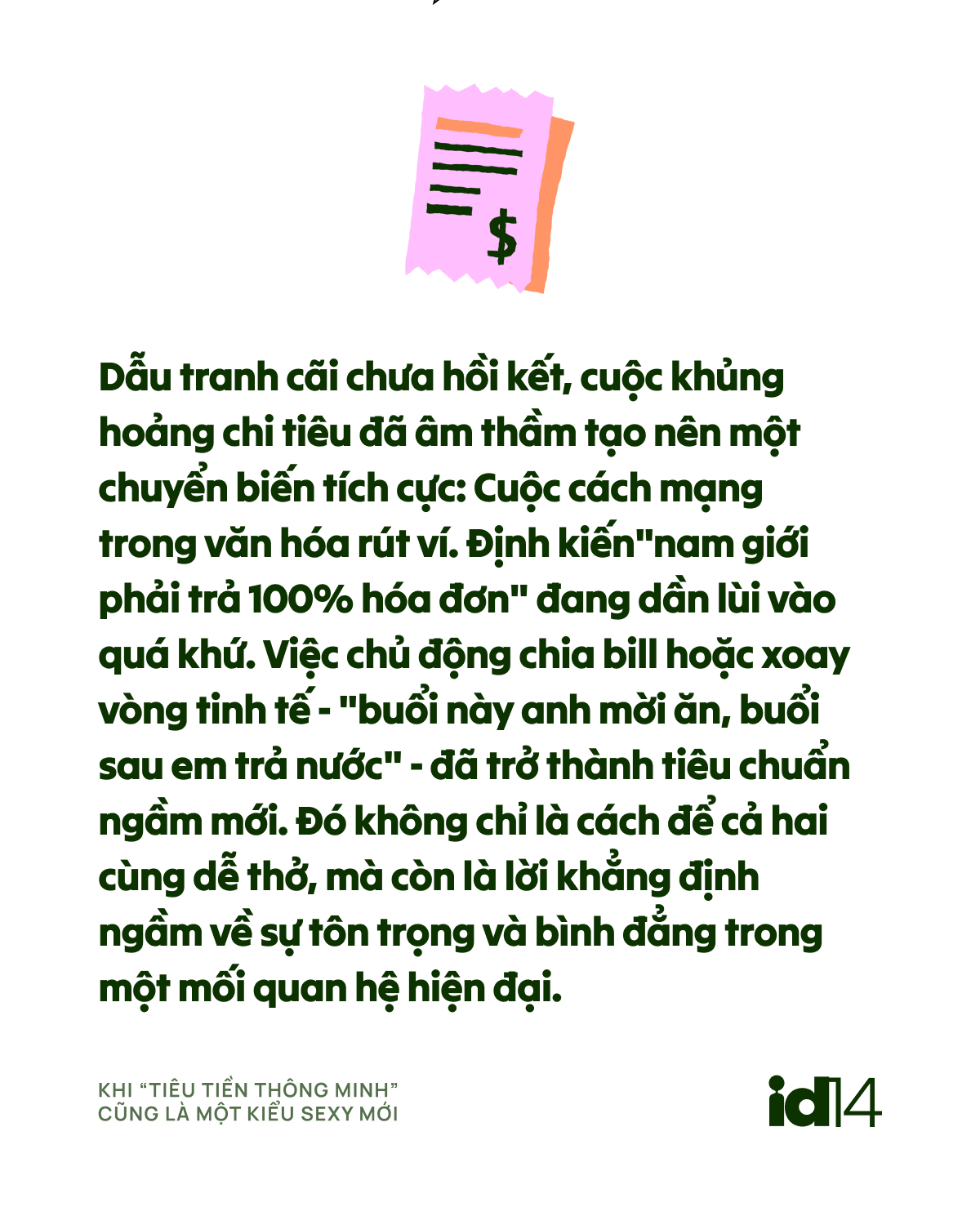 Khi “tiêu tiền thông minh” cũng là một kiểu sexy mới