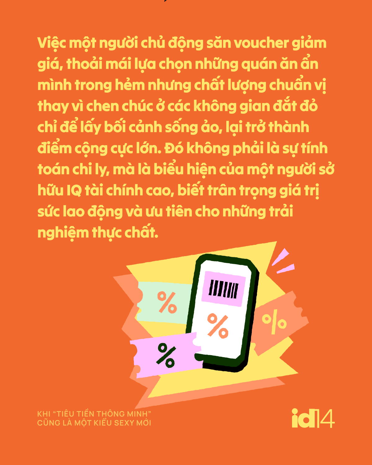 Khi “tiêu tiền thông minh” cũng là một kiểu sexy mới