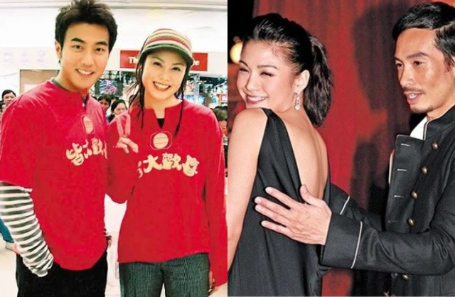 Scandal phụ bạc Lưu Khải Uy (ảnh trái) để chạy theo Trần Hào khiến hoa đán sinh năm 1979 mất điểm trầm trọng trong mắt công chúng. Ảnh: On.