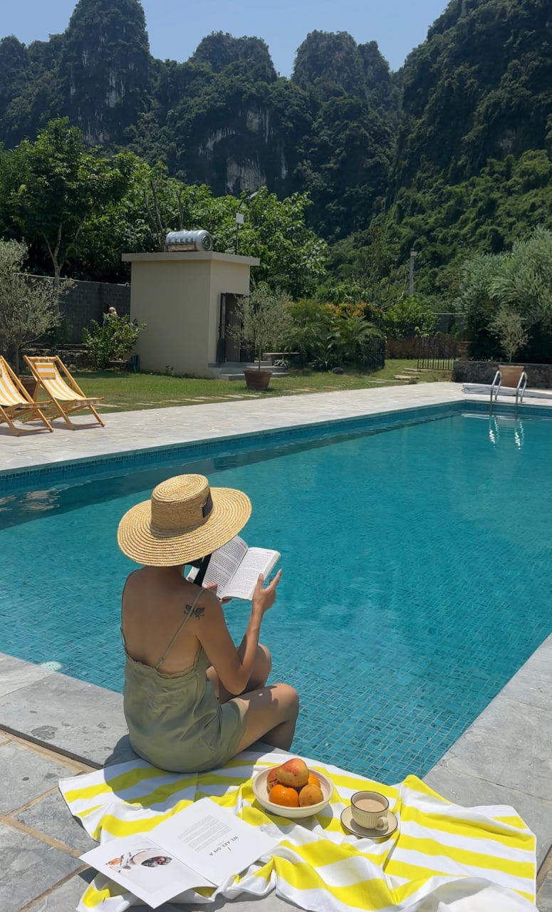Có một căn villa riêng để nghỉ lễ thoải mái và mang tính riêng tư hơn rất nhiều.