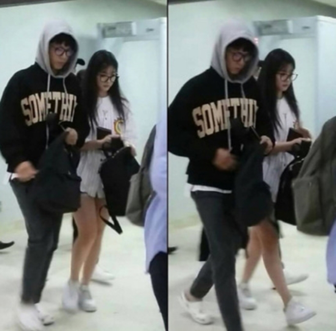 Kim Yoo Jung và Park Bo Gum cùng xuất hiện tại sân bay Philippines, bước sát bên nhau. Ảnh: X